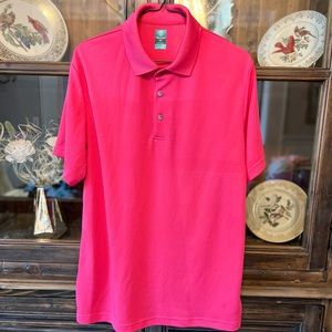 NWOT Pro Tour polo golf shirt. Hot pink. Men’s size medium.